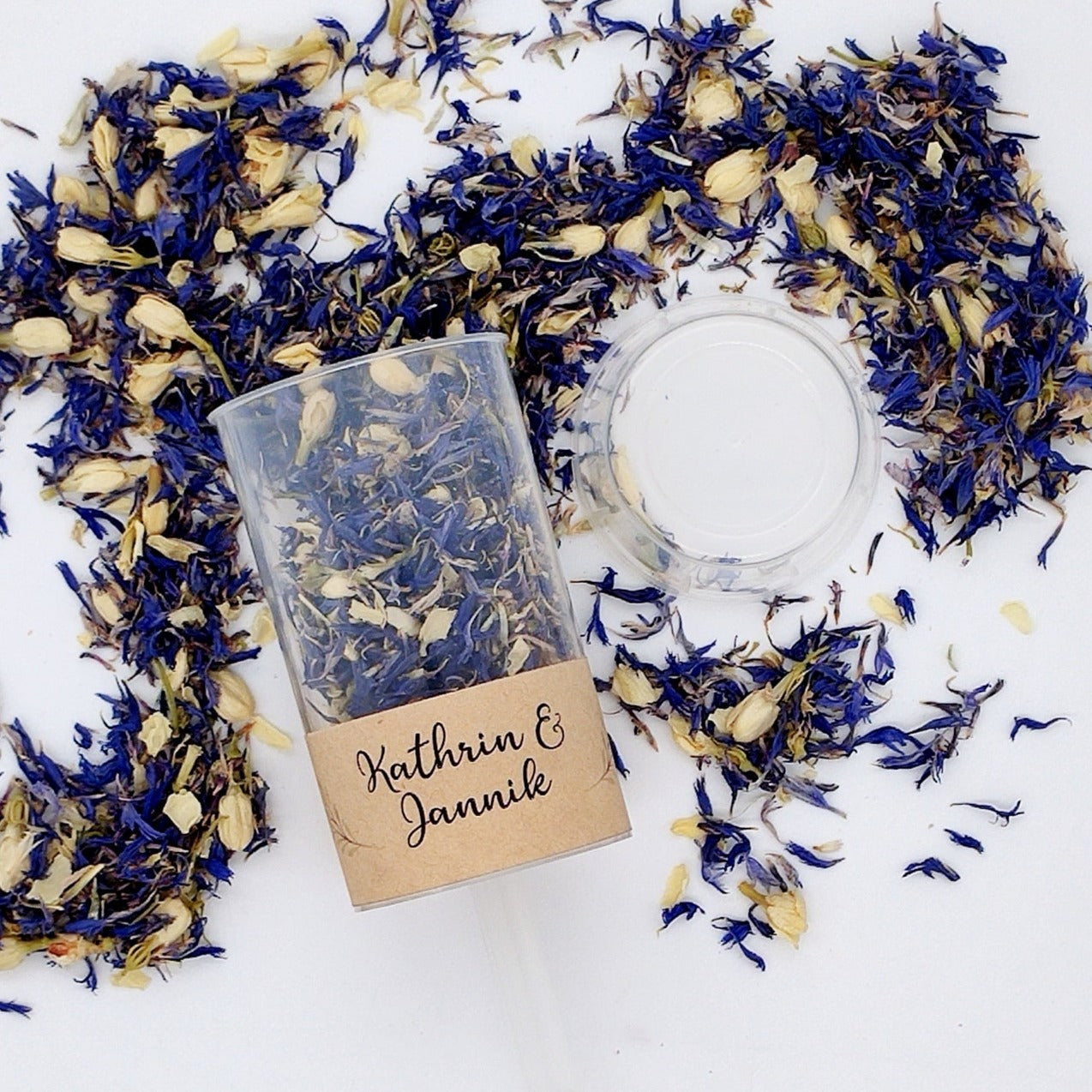 Konfetti-Popper-Blue Ivory