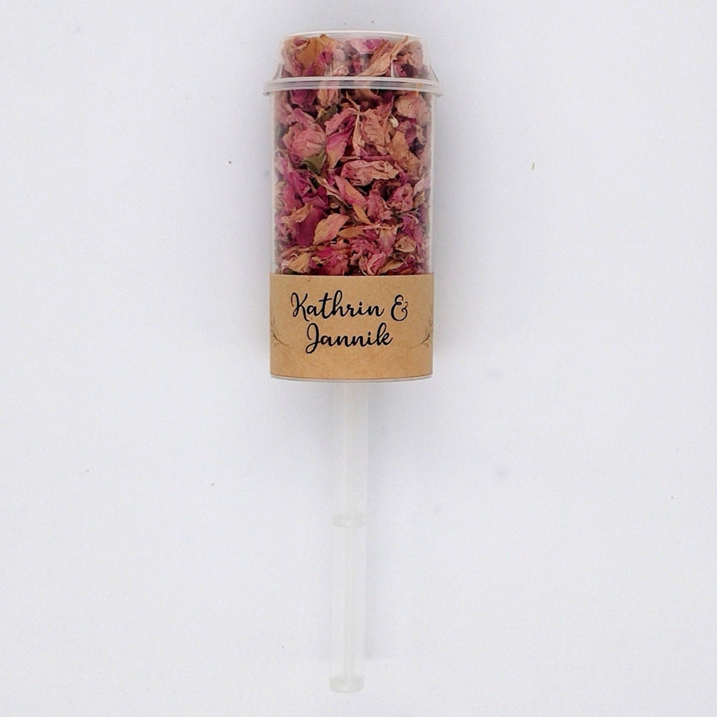 Konfetti-Popper-Pink Romance-Eukalyptuszweig