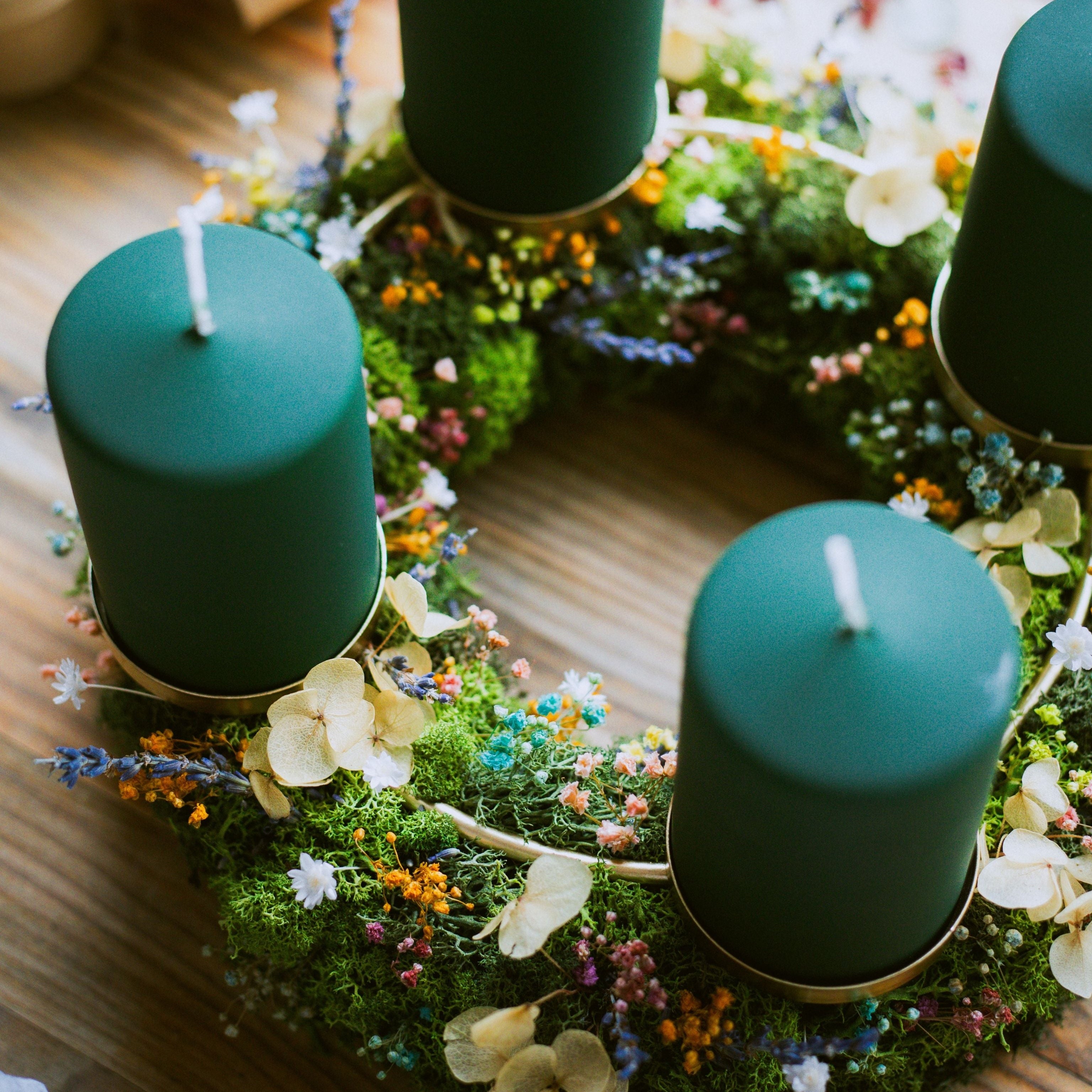 Adventskranz Fairytale Moss Dekoration