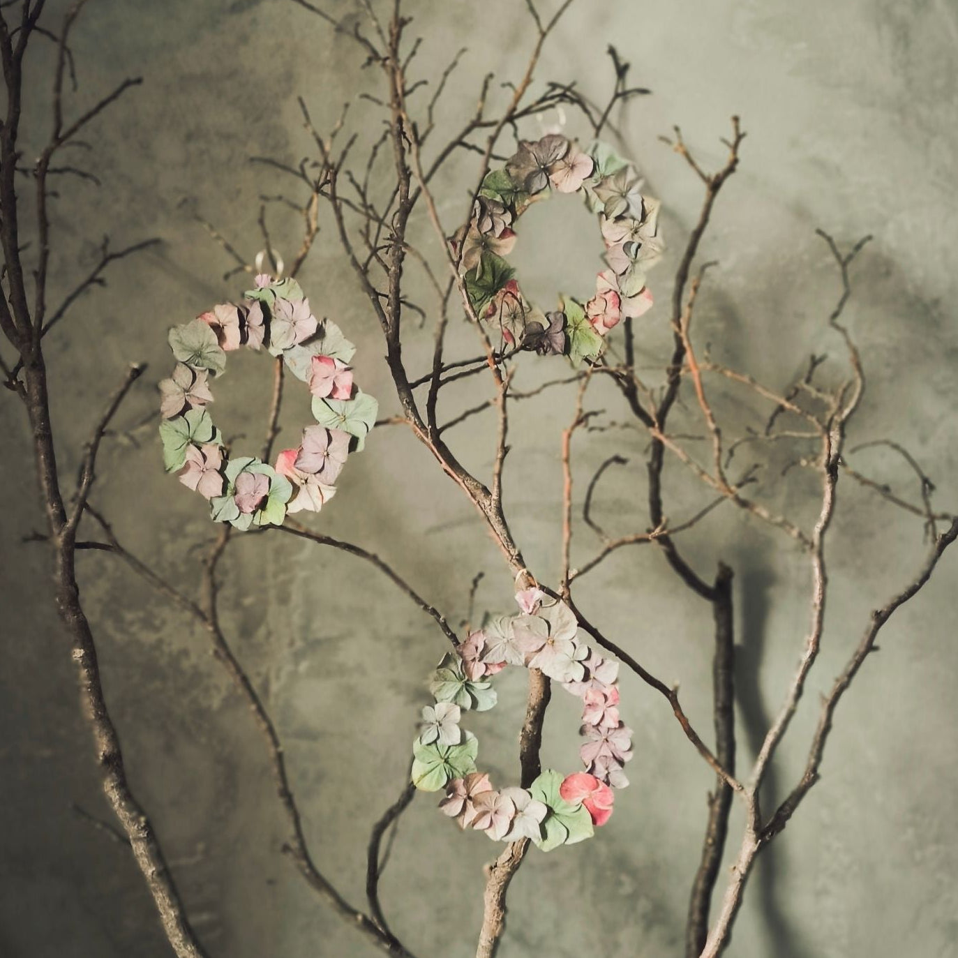 Blütenanhänger Hortensie Lifestylebild