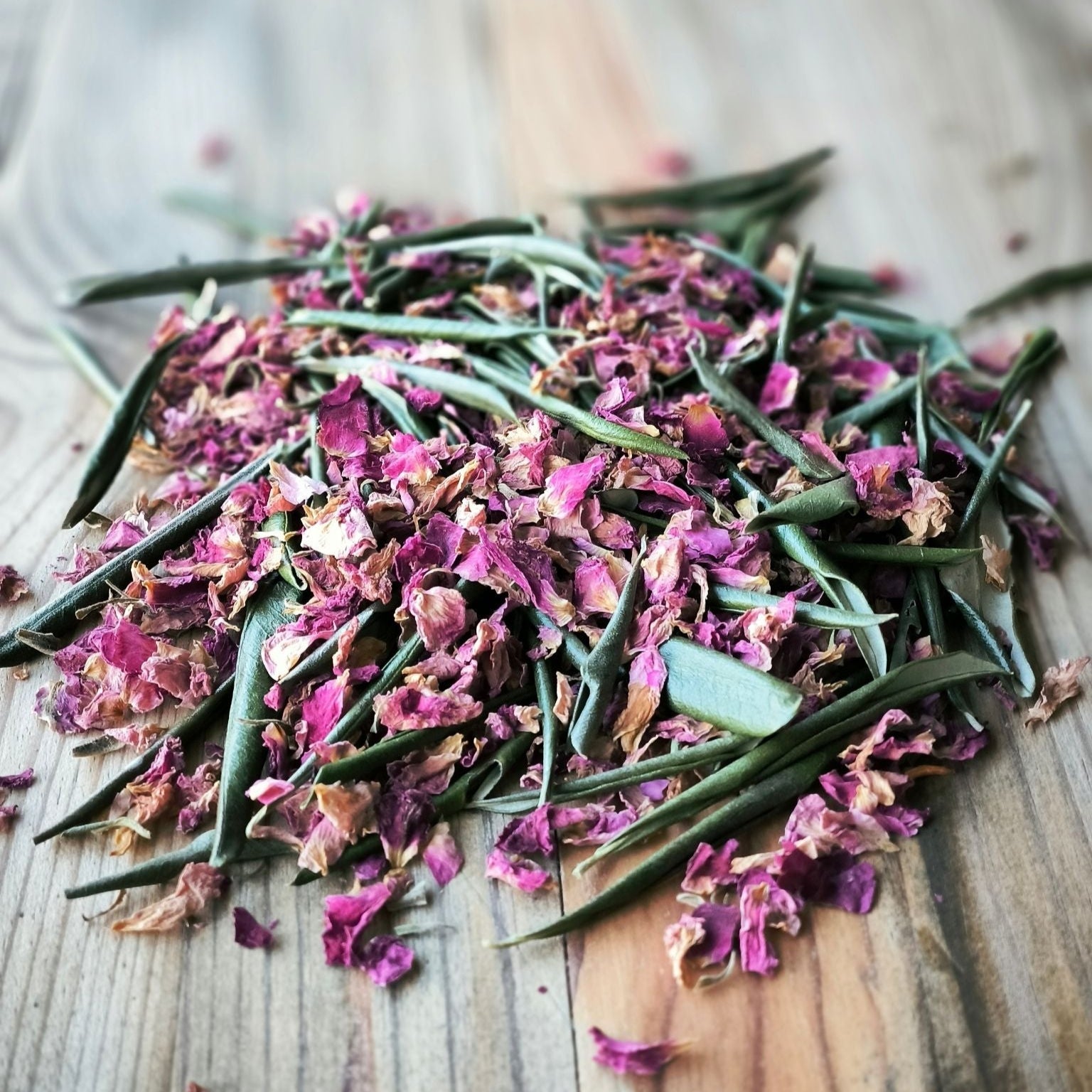 Blütenkonfetti Pink Olive