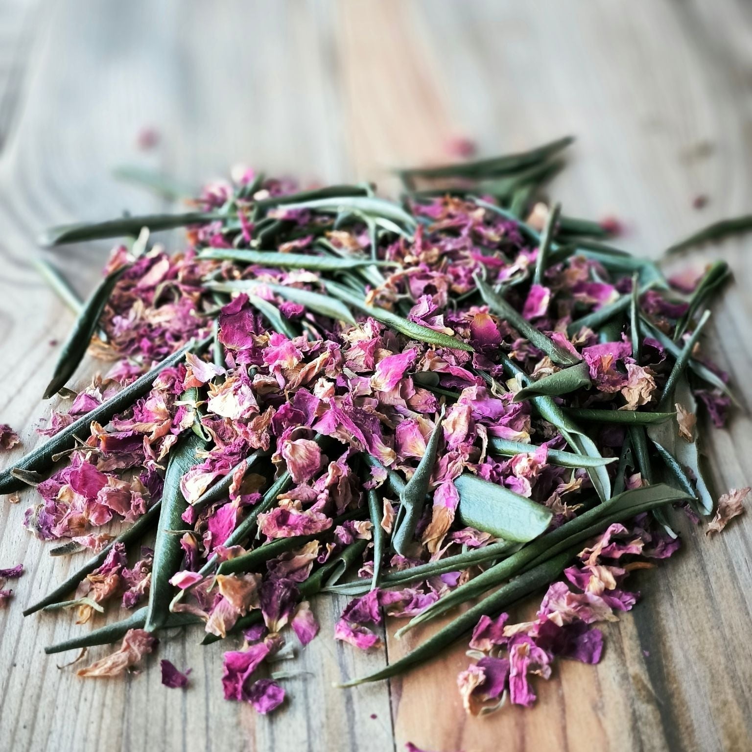 Blütenkonfetti Pink Olive