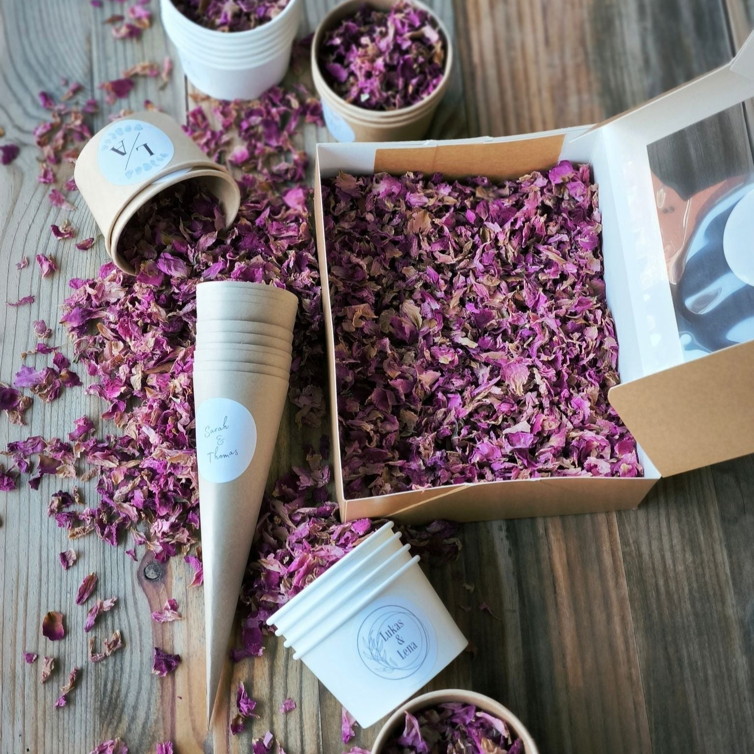 Blütenkonfetti Pink Romance Produktübersicht