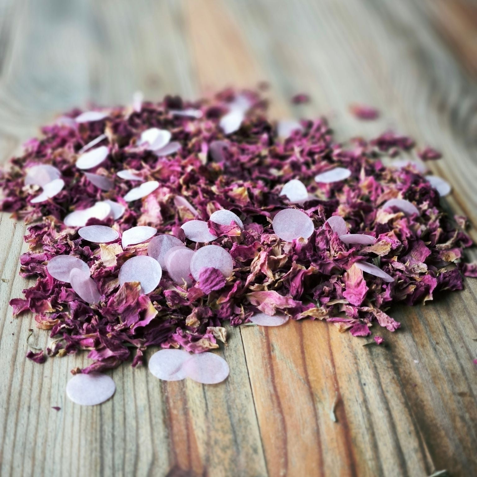 Blütenkonfetti Pink Romance mit Seidenpapierkonfetti
