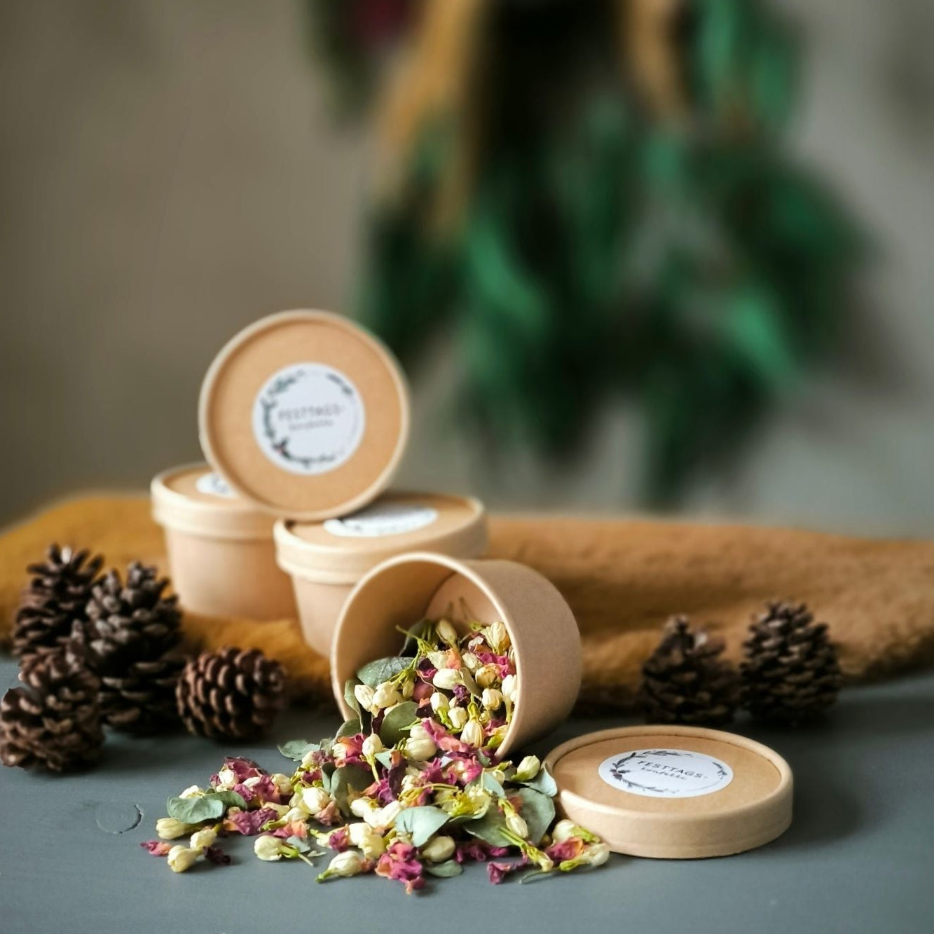 Festtagskonfetti Winter Bloom Lifestylebild 2