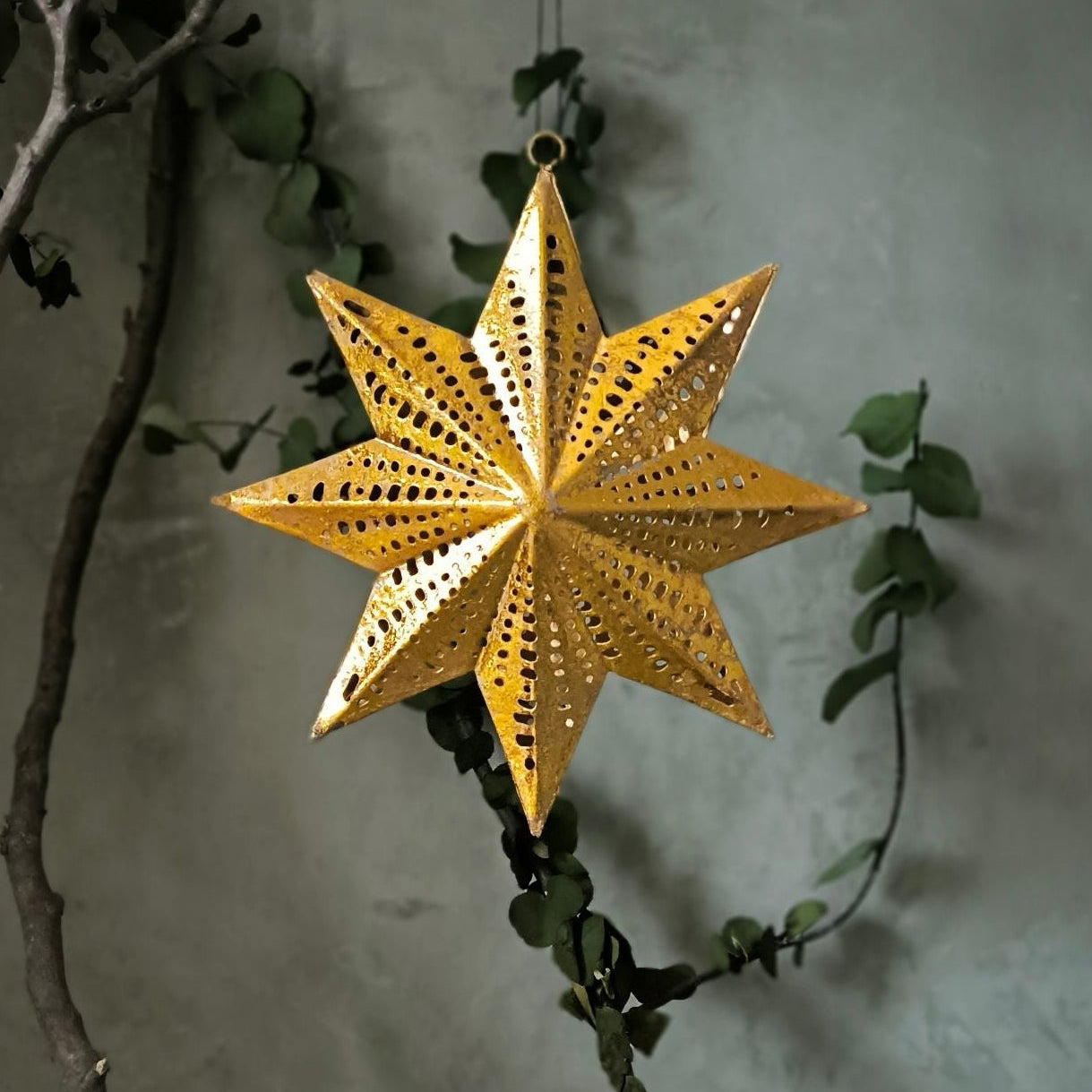Golden Rays Metallstern