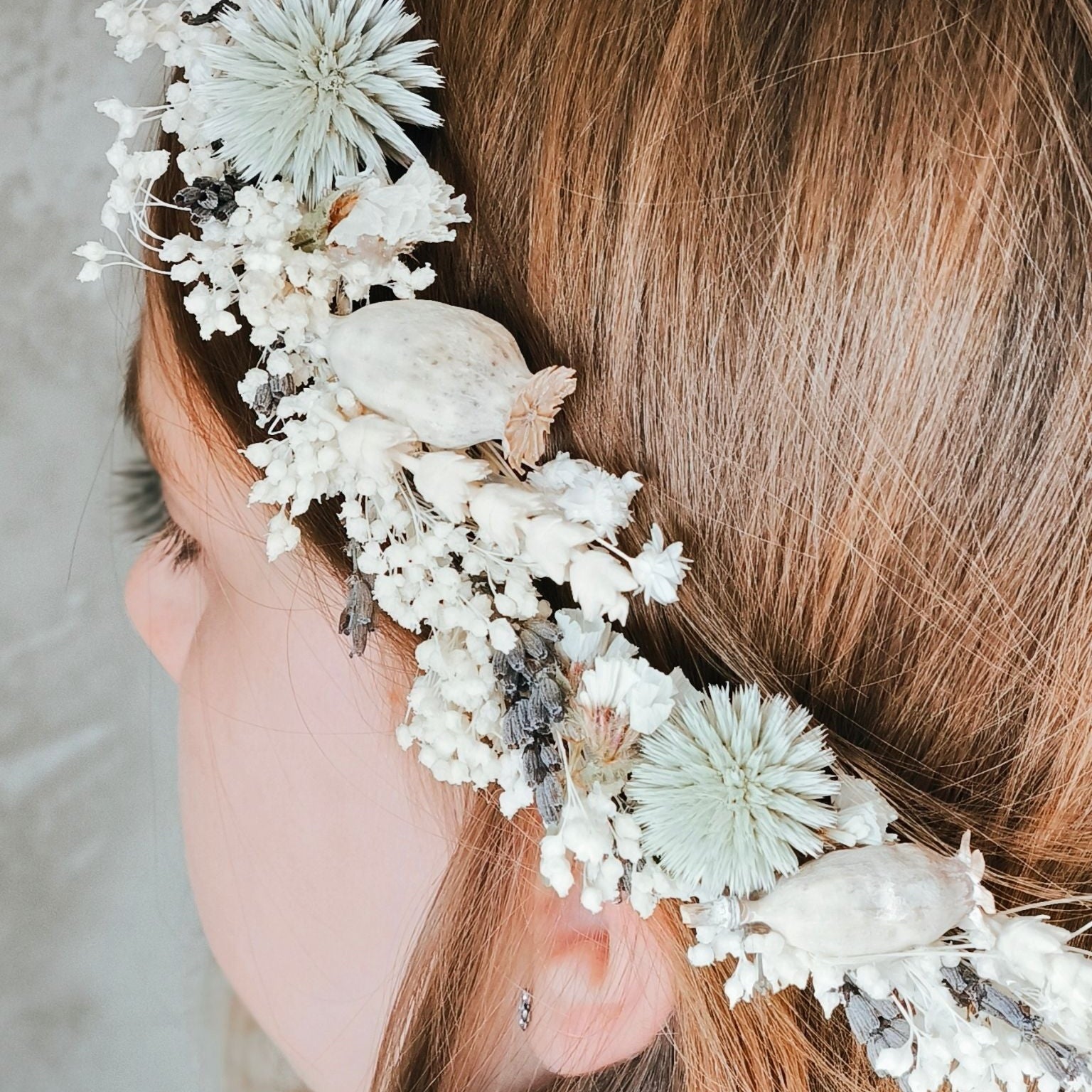 Haarkranz Wildflower ivory