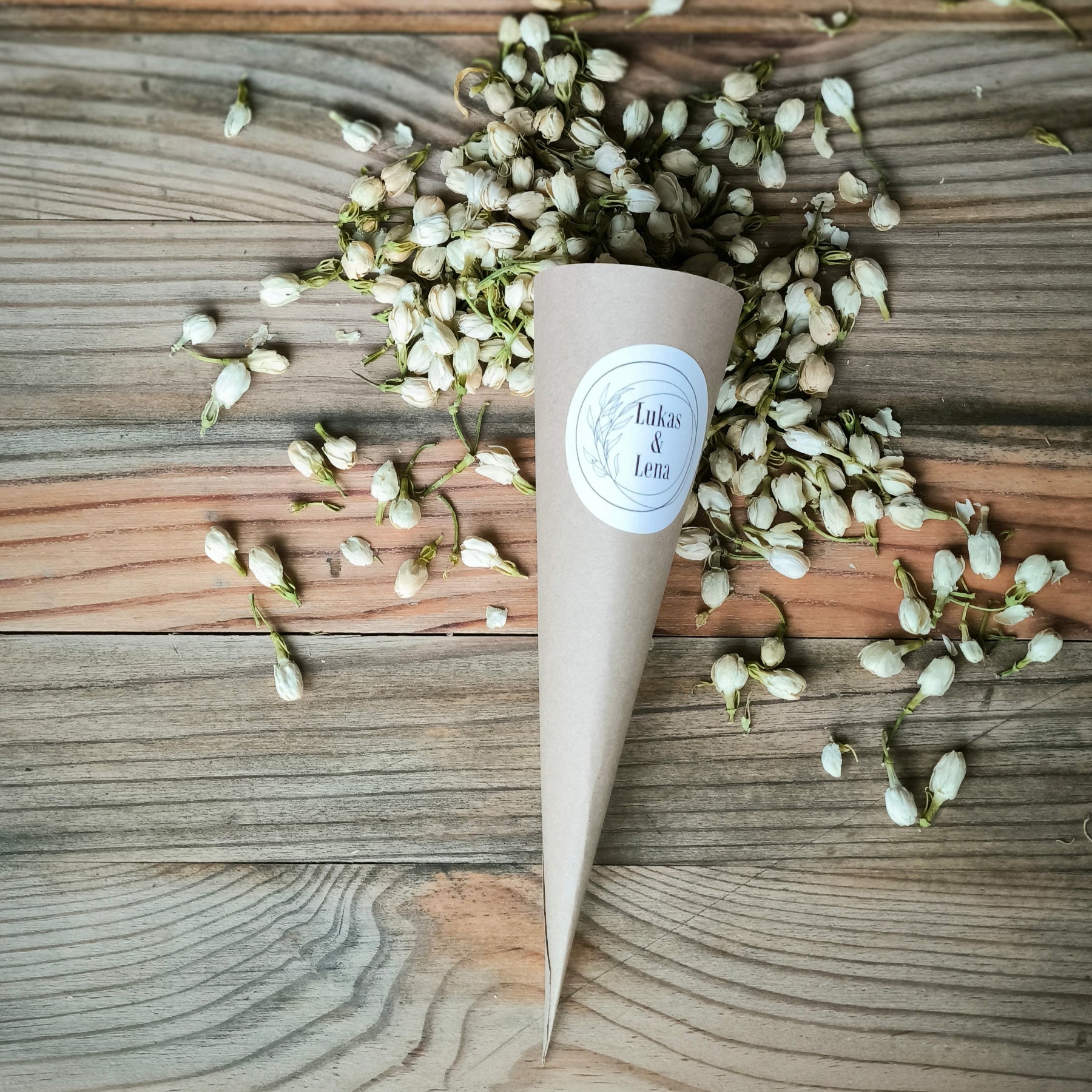 Blütenkonfetti Ivory Jasmin