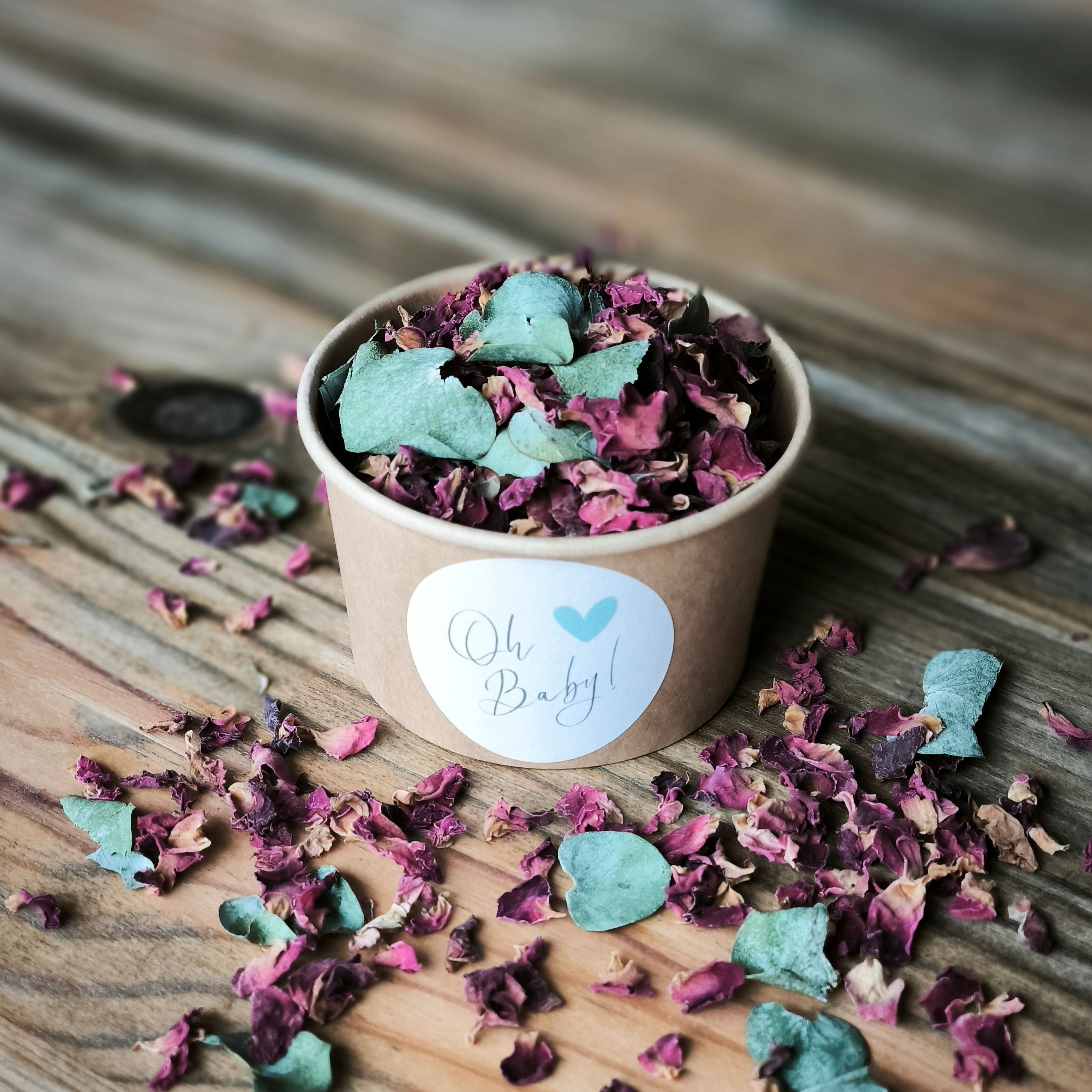 Magic Bloom in braunen Bechern mit Layout 8