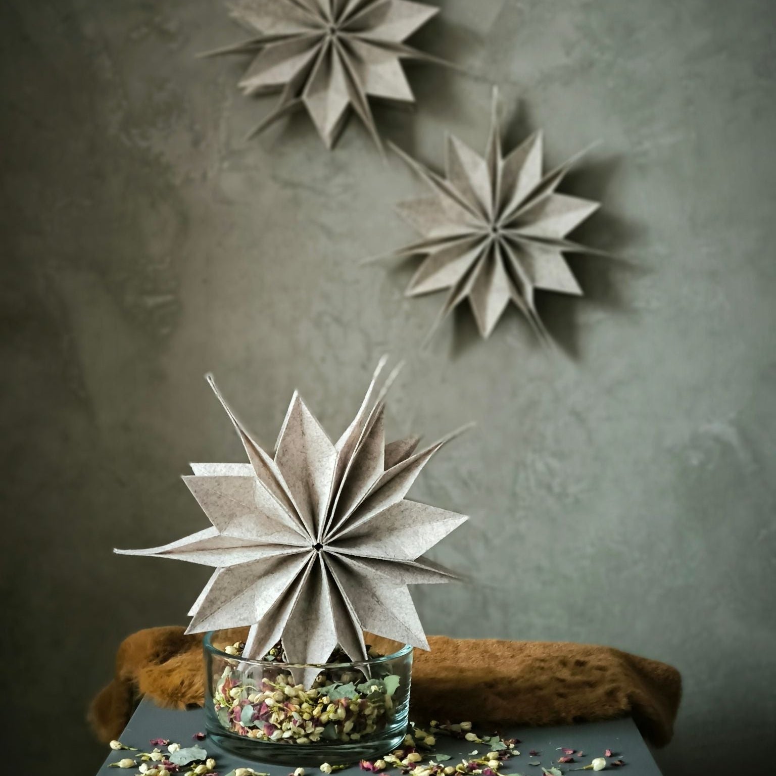 Soft Grey Filzsterne