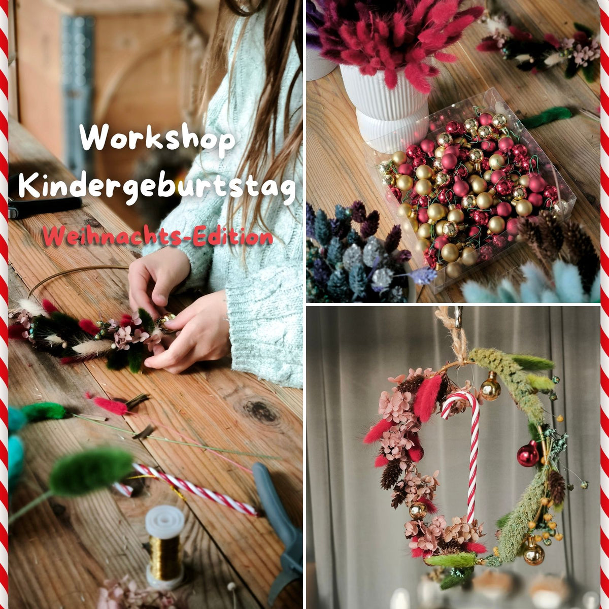Titelbild Workshop Kindergeburtstag Weihnachts-Edition