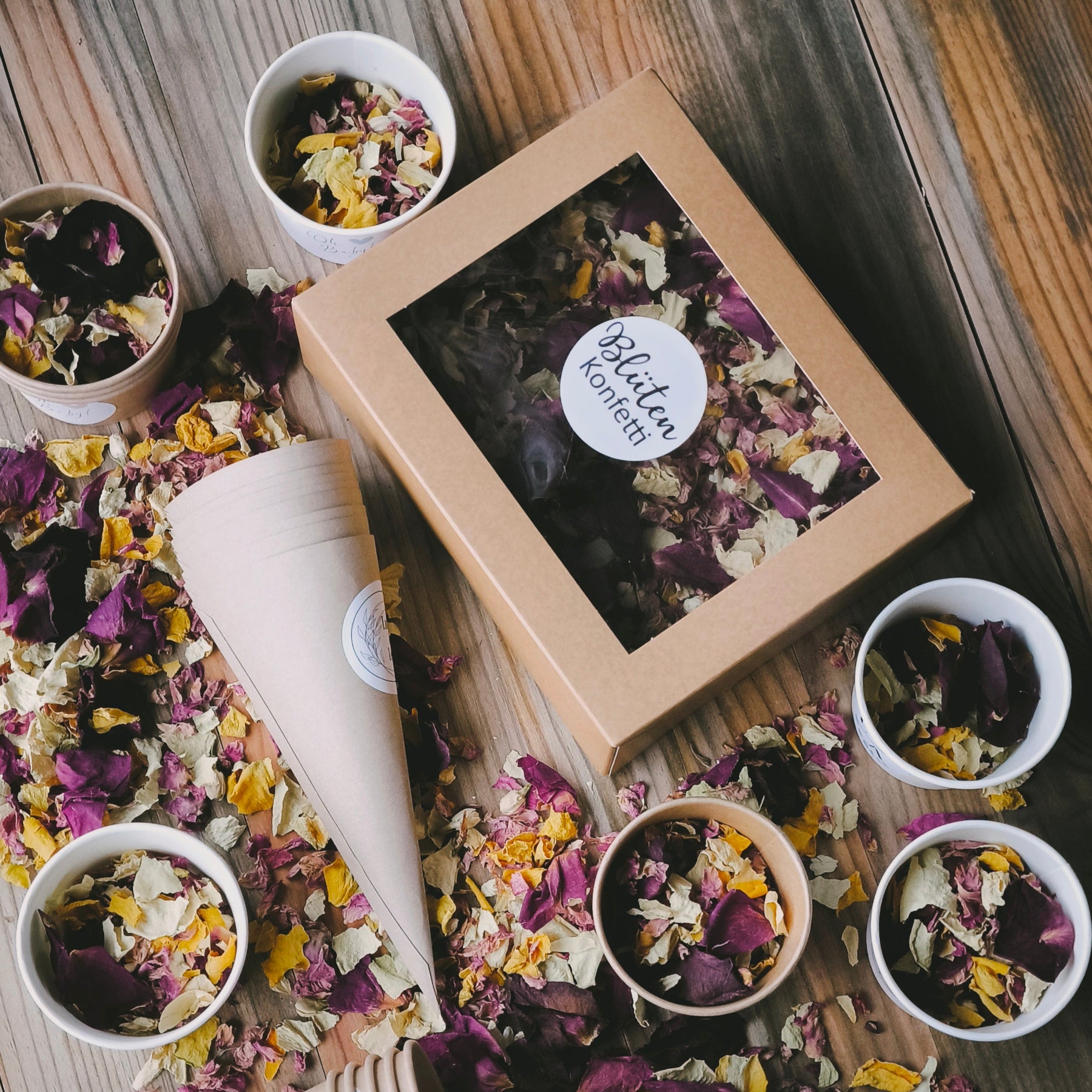 Blütenkonfetti Lively Cassis Produktübersicht