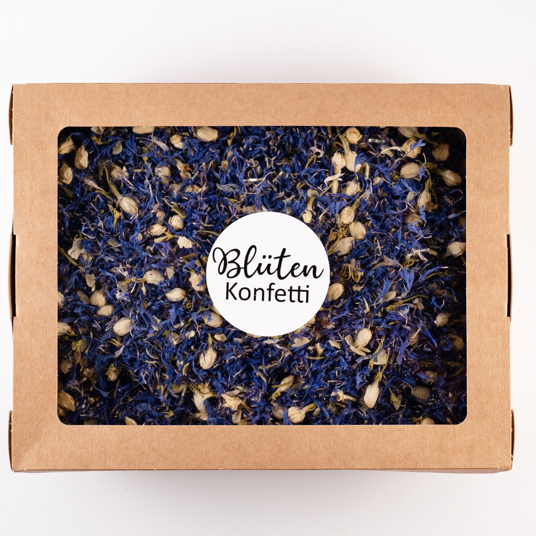 Confettis Fleurs "Bleu Ivoire"