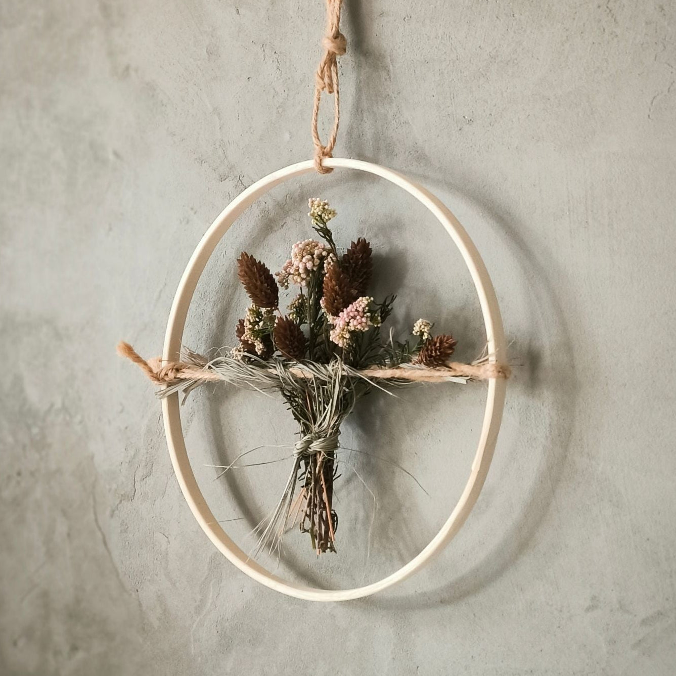 Blush Palm Ring Detailansicht