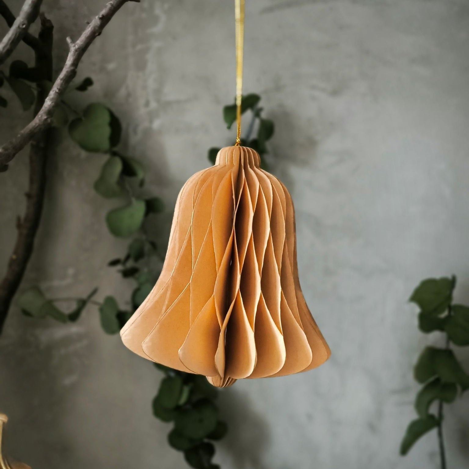 Cozy Kraft Ornaments Papierglocke