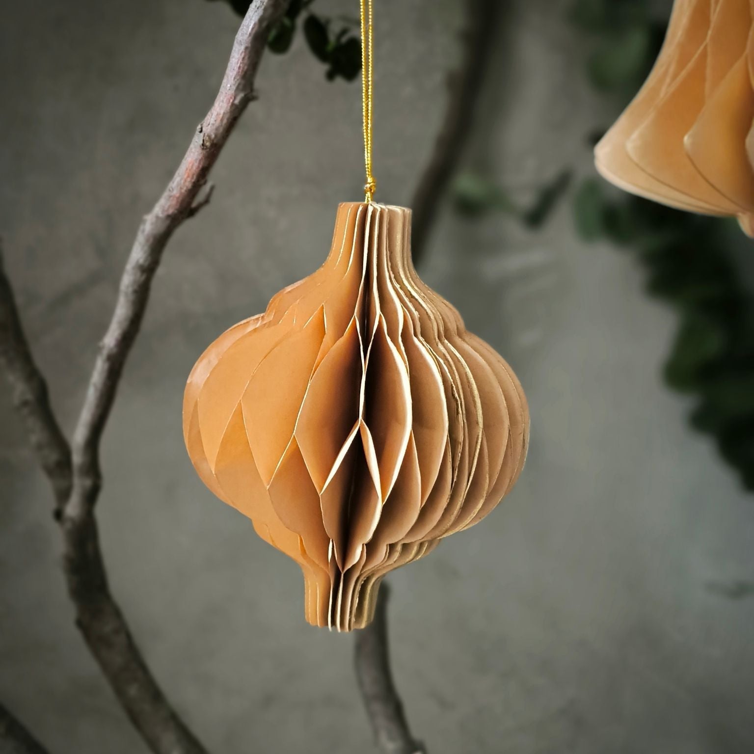 Cozy Kraft Ornaments Papierornament