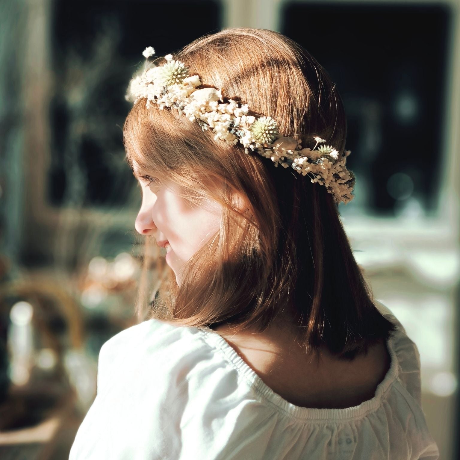 Haarkranz Wildflower Ivory 