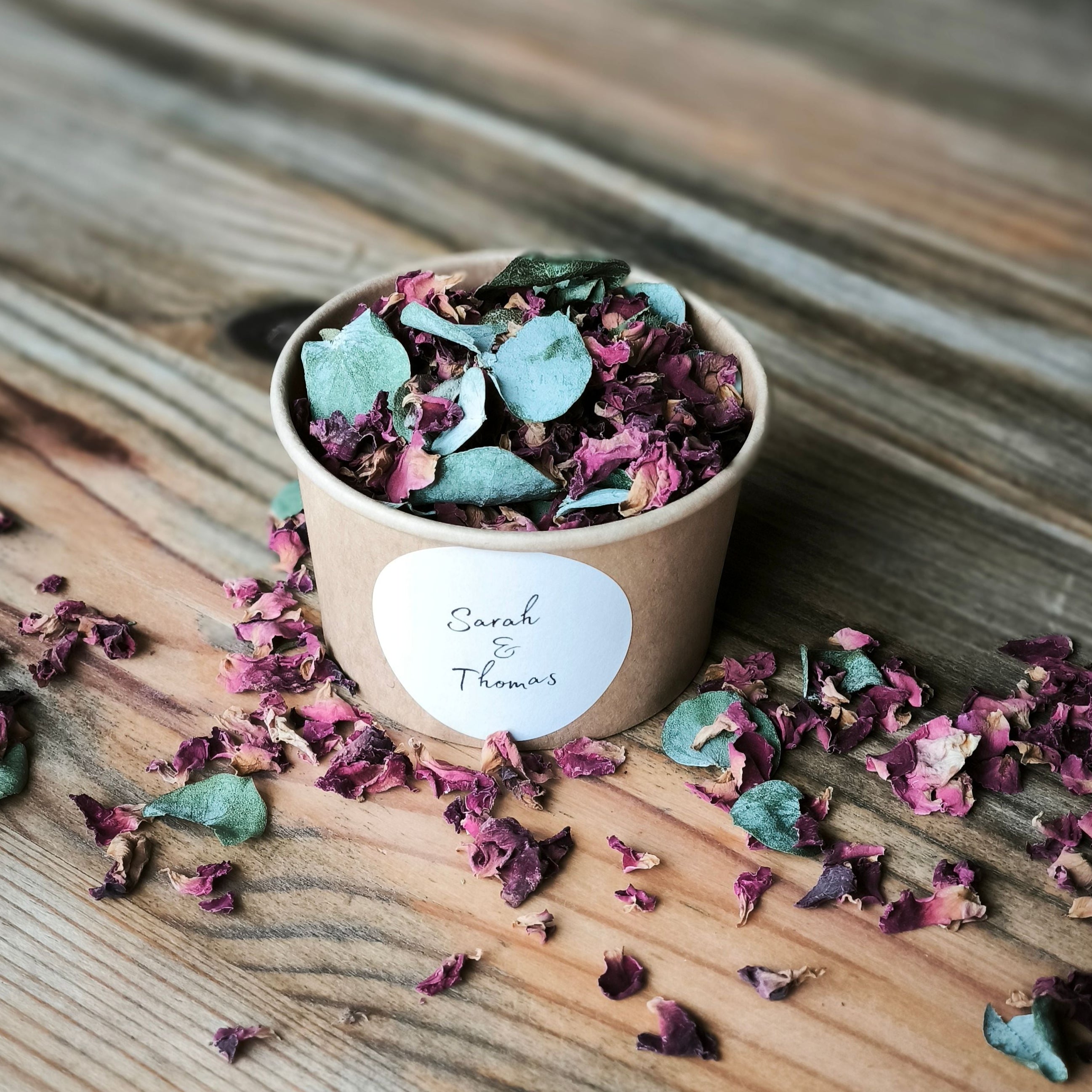 Magic Bloom in braunen Bechern mit Layout 5