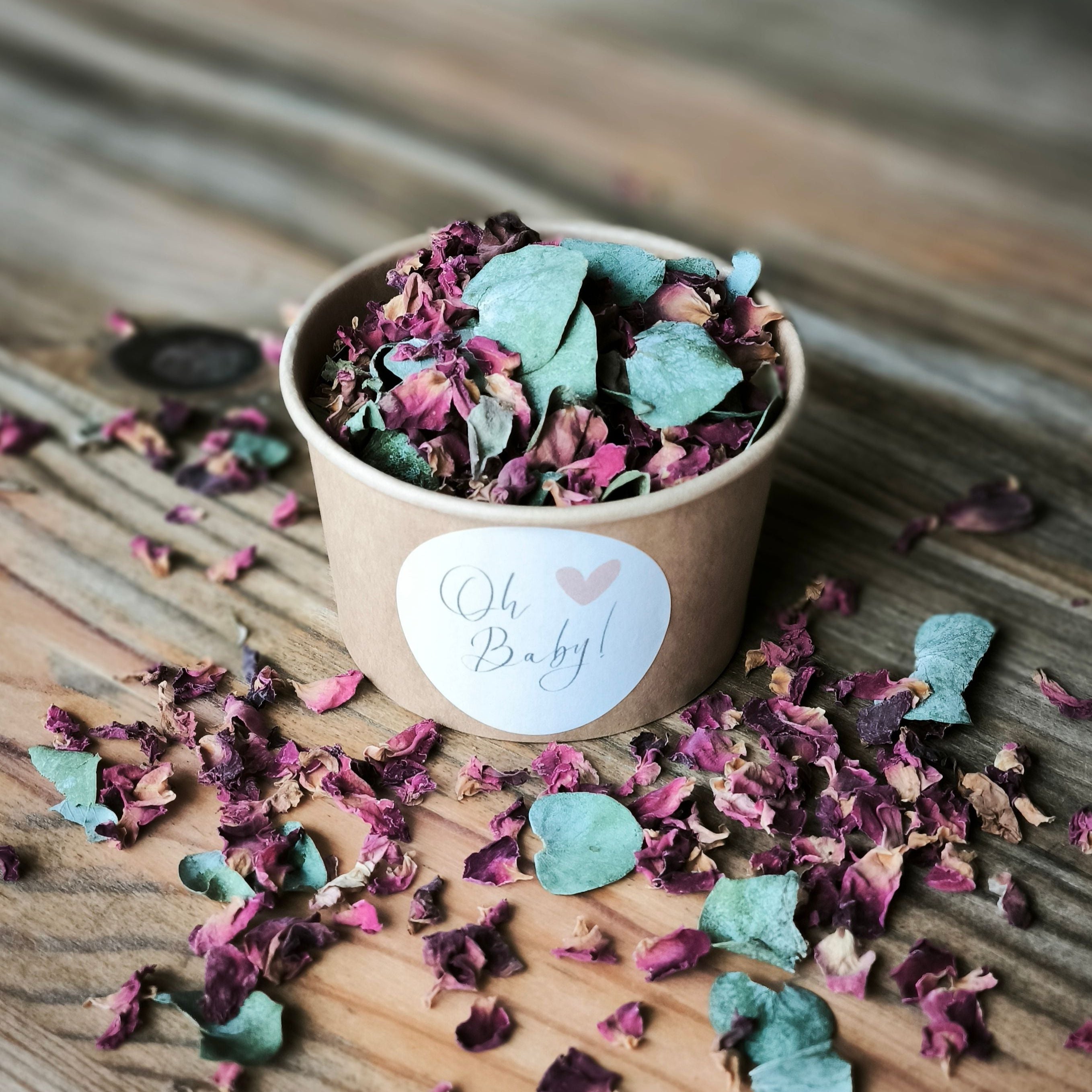 Magic Bloom in braunen Bechern mit Layout 7