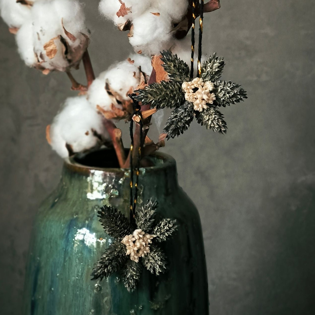 Midnight Bloom Charm Anhänger im 2er Set