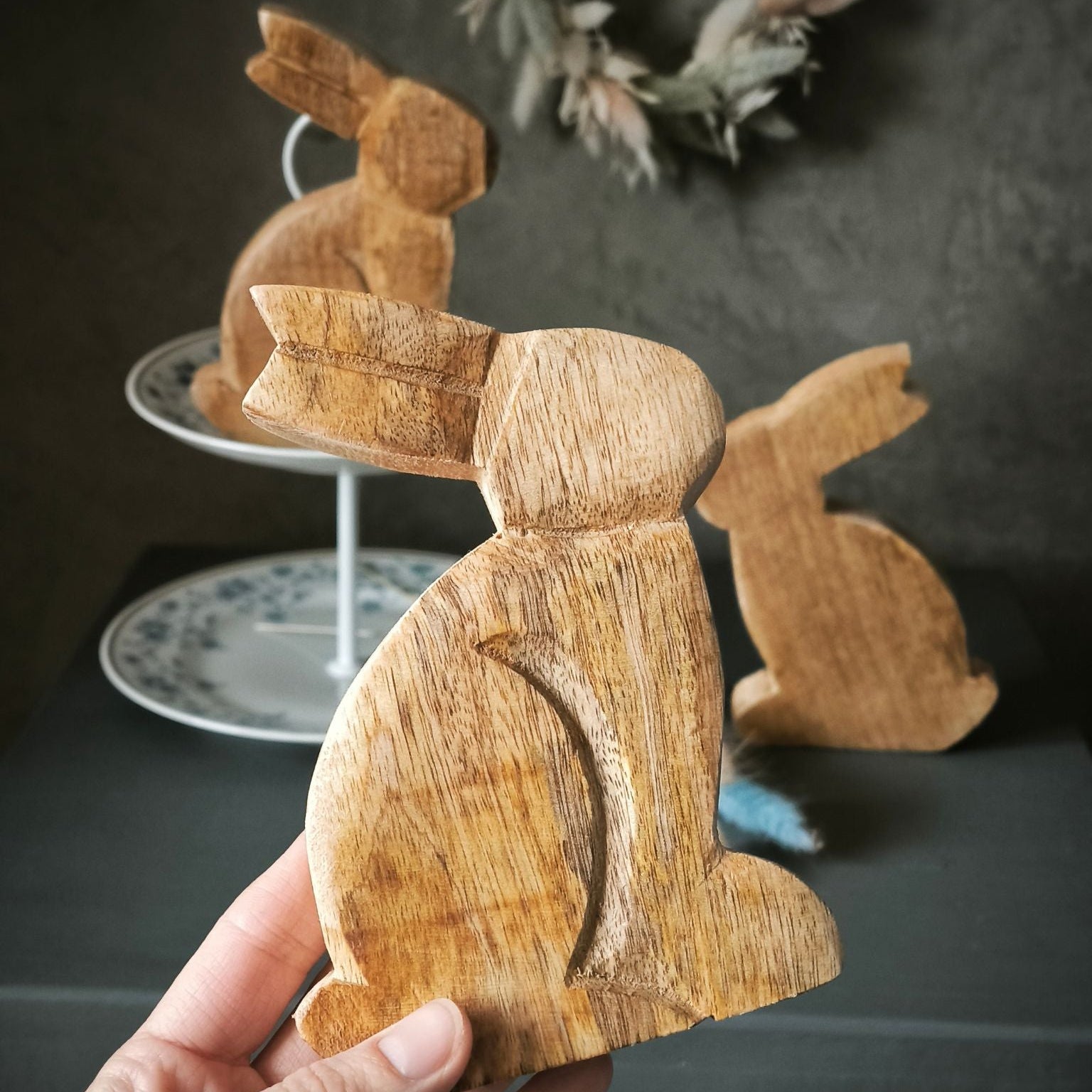 Natural Bunny Holzhase Natur