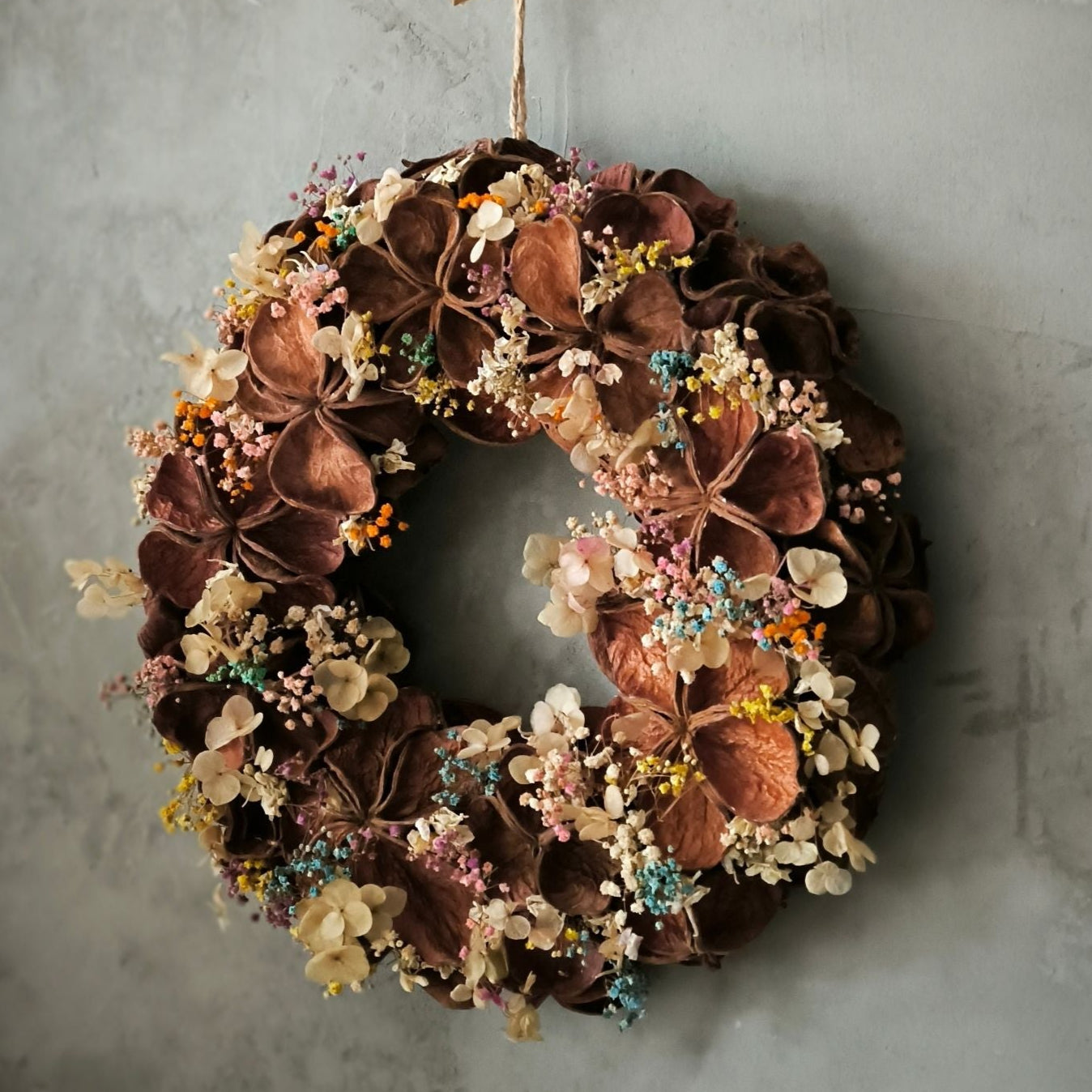 Rustic Harmony Kranz Detailansicht