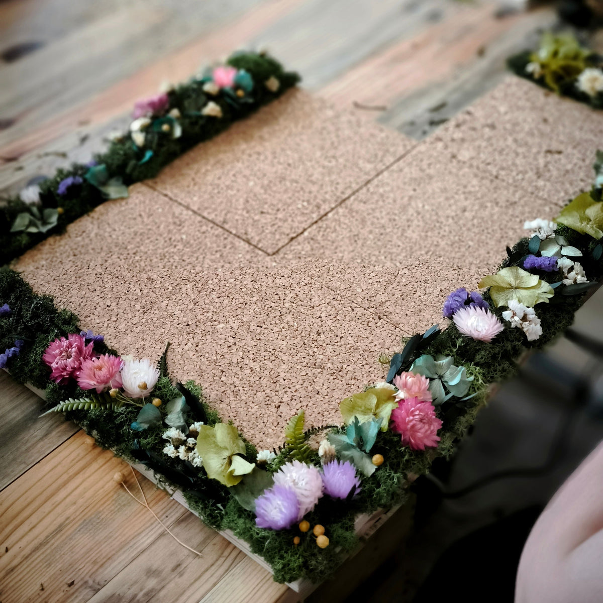 Zeitgeschenk Pinnwand Workshop