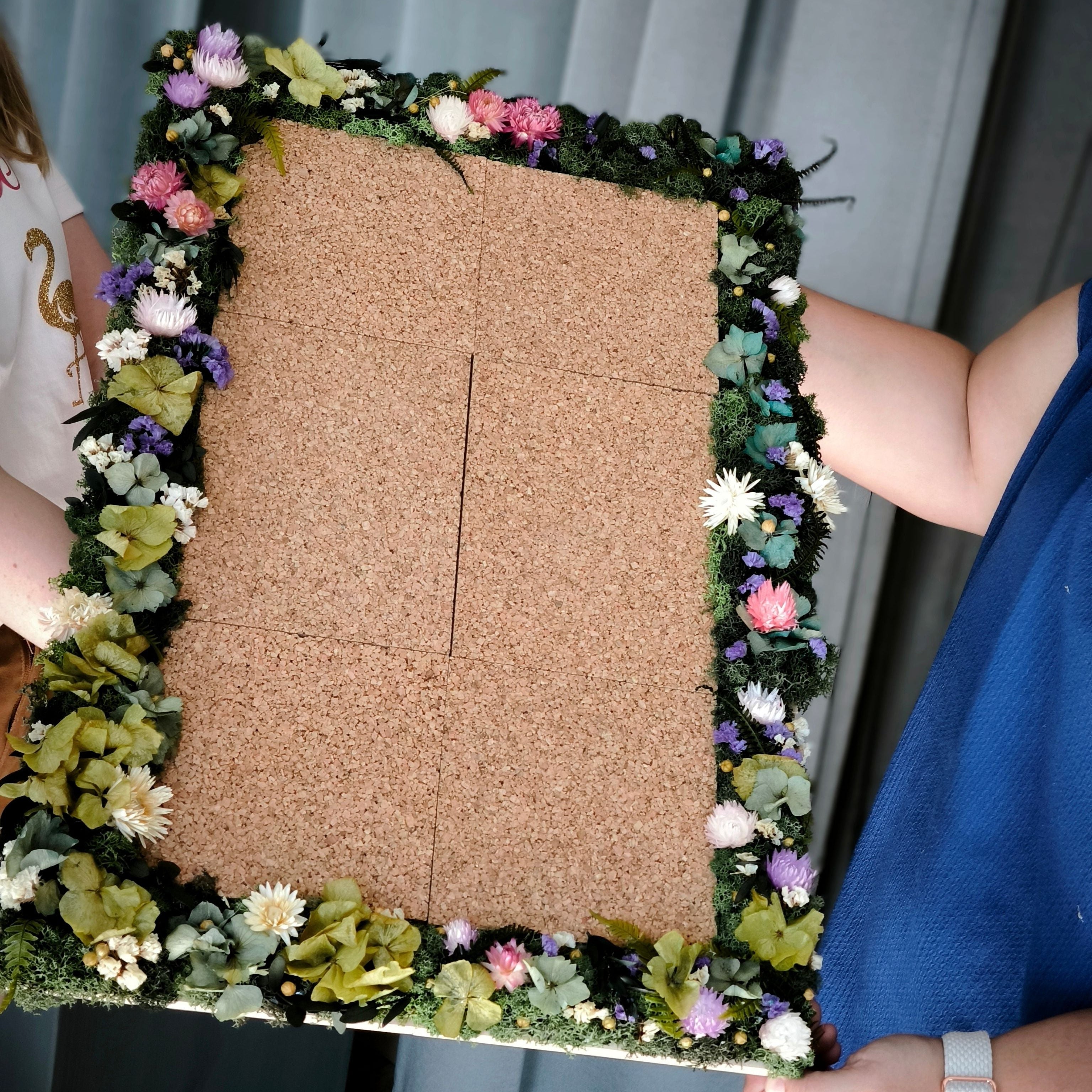 Zeitgeschenk Pinnwand Workshop mit 6 Elementen