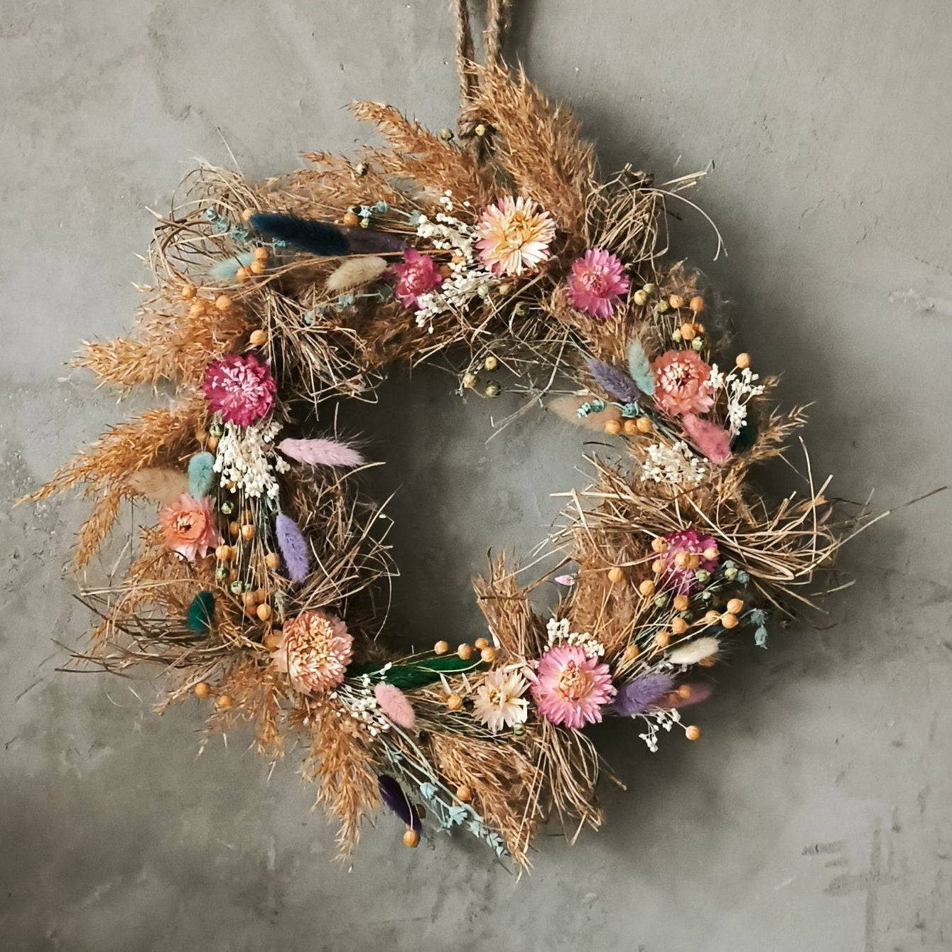 Zeitgeschenk_Kranz_Frontansicht